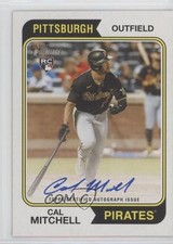 2023 Topps Heritage Real One Auto Cal Mitchell #ROA-CML Auto 4r3