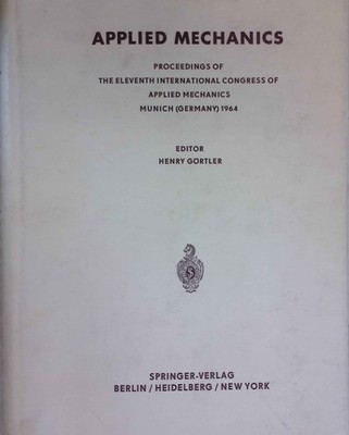Applied Mechanics: Proceedings of the Eleventh International Congress of 2245352