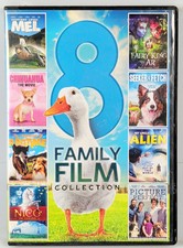 8 Family Film Collection DVD VG Free Shipping