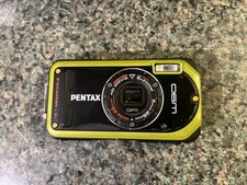 Pentax Optio W90 5  Optical Zoom 12.1 MP Digital Camera Green TESTED