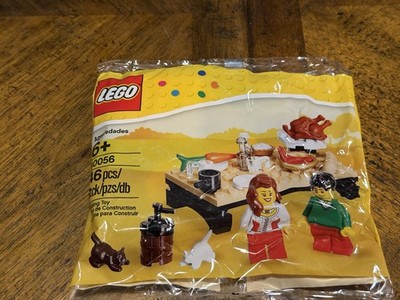 LEGO Seasonal: Thanksgiving Feast (40056) New Sealed Retired Polybag Set