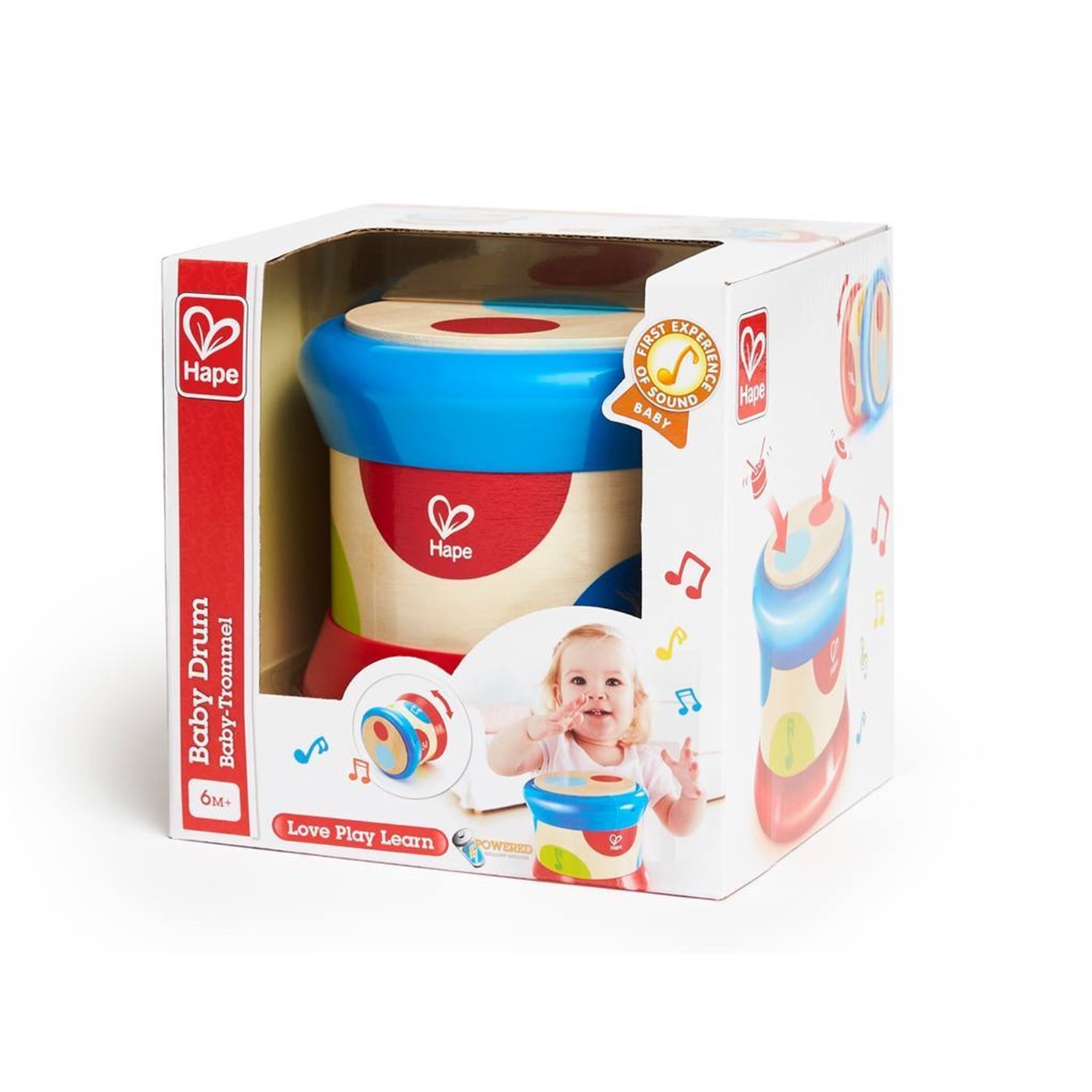 Hape E0333 Baby-Trommel