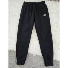 NIKE Sportswear Black Fleece Sweatpants Joggers. Size Small.