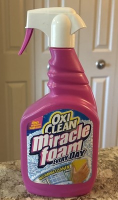 2005 Oxi Clean Miracle Foam Spray Multipurpose Cleaner 32 OZ 95% Full Vintage