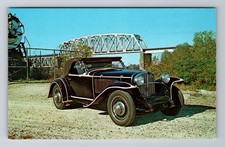 Quincy IL-Illinois, 1930 Ruxton Roadster, Car Museum, Antique Vintage Postcard