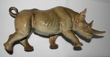 Goebel Serengeti Rhino Rhinoceros Porcelain F...