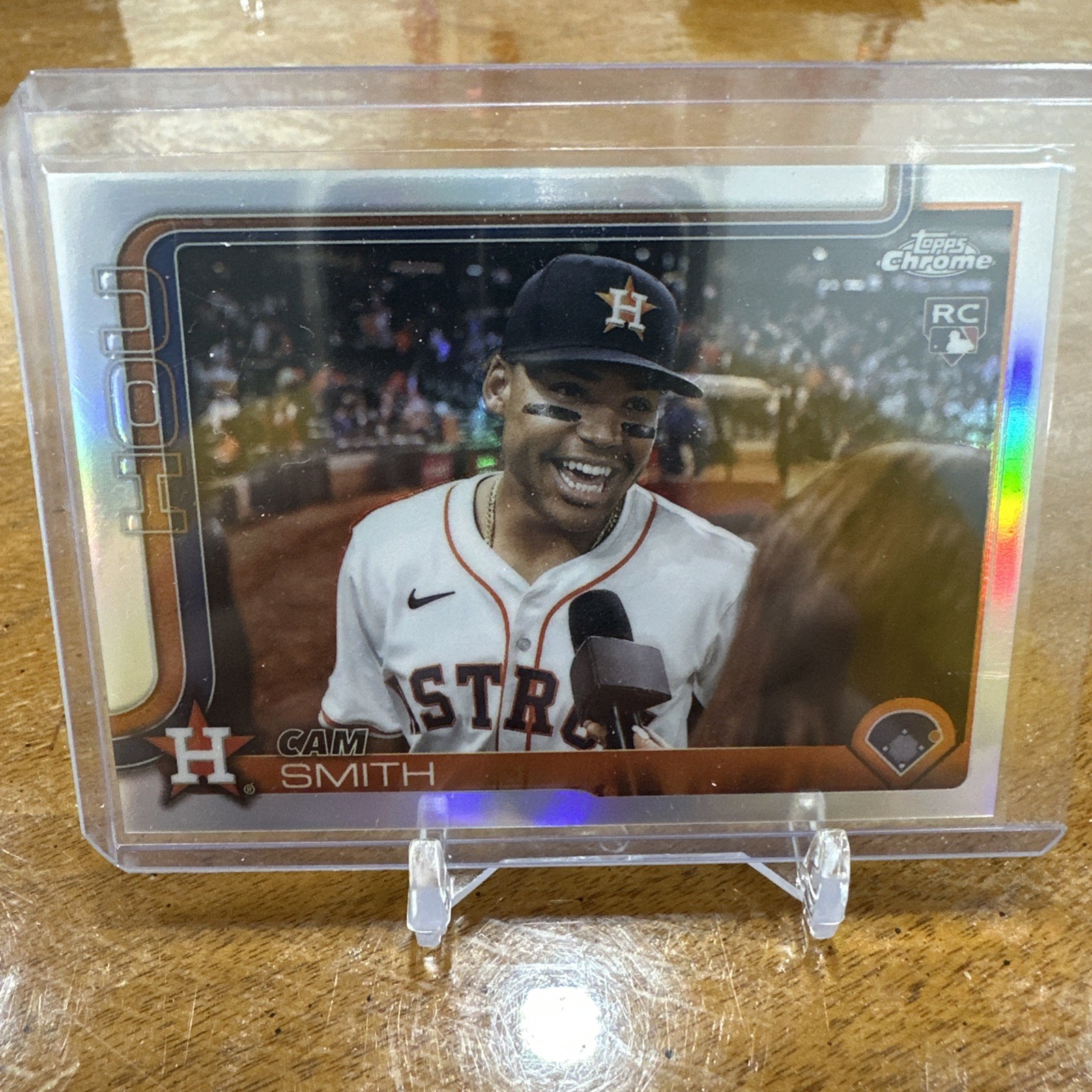 2025 Topps Chrome Update Cam Smith Rookie Image Variation SP #USC145 Astros