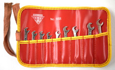 Vtg Indestro Super 9 Pc Angled Ignition Wrench Set No. 888 Open End Usa New Vtg Indestro Super 9 Pc Angled Ignition Wrench Set No. 888 Open End Usa New