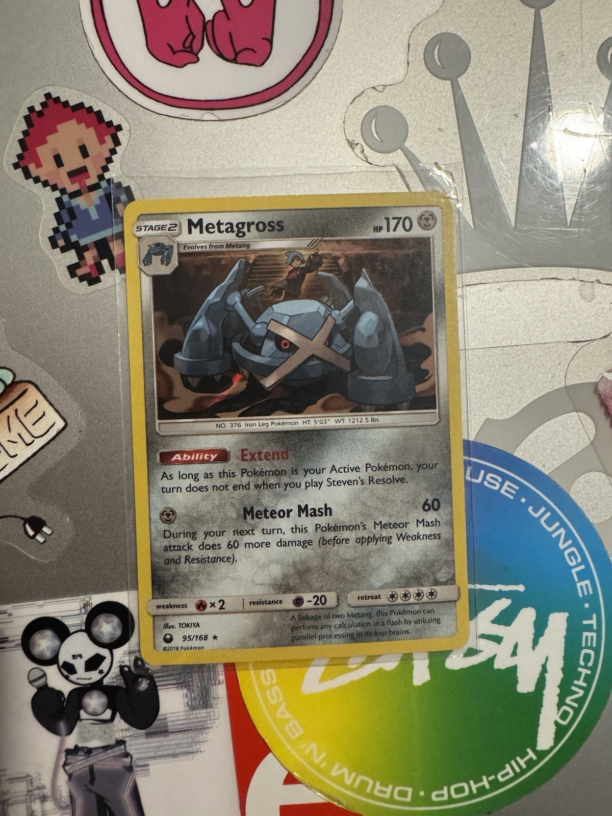 Metagross 95/168 - Celestial Storm Non Holo Rare Pokémon TCG Card - LP