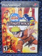 PS2 Shonen Jump Naruto Ultimate Ninja 2 Sony PlayStation No Manual