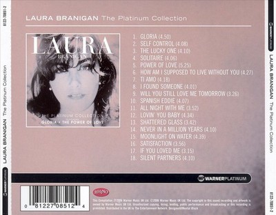 LAURA BRANIGAN - PLATINUM COLLECTION [REMASTER] * NEW CD