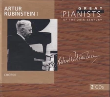 Great Pianists of the 20th Century - Arthur Rubinstein, Vol.1 -  CD 3GVG The