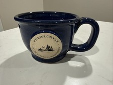 Sunset Hill Stoneware Coffee Mug Cup Windsor Cottage Berkshires MA Made In USA