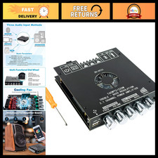 ZK-HT21 Bluetooth Amplifier Board 2.1 Channel 160W×2 + 220W Subwoofer, DIY Audio