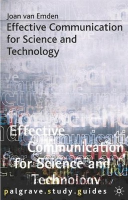 Joan van Emden Effective Communication for Science and Technology (Taschenbuch)