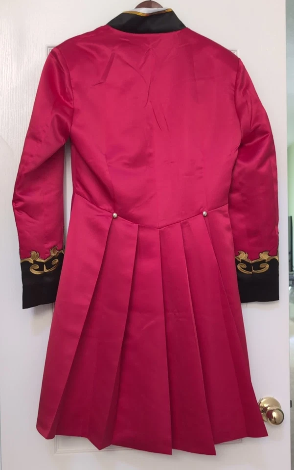 Adulto Showman PT Barnum Para Hombre Anillo Circo Ringmaster Halloween Disfraz Talla Sm Foto 3 de 4