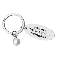 Funny Friends Gifts Best Friend Keychain Friendship Gifts for Women Girls You