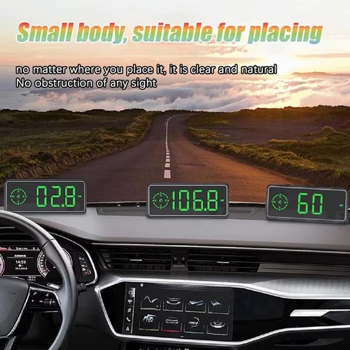 Digital HUD GPS Speedometer for Car Speed Monitoring and Overspeed Alarm - Picture 11 of 12