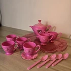 Vintage 1996 Barbie My Very Own Jeweled Tea Party Set Playset Mattel No Box Used