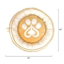 Latte Pet Bed and Toy