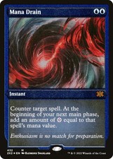 Mana Drain (Foil Etched) Double Masters 2022 NM MTG