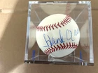 Hank Aaron Autographed Baseball PSA/DNA COA #W94212