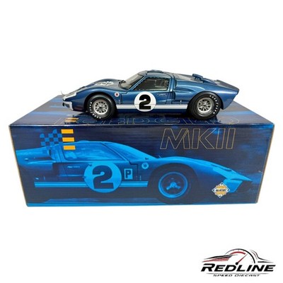 Exoto 12 HOURS OF SEBRING1966 Ford GT40 Mk II #2 Blue 1:18 C1 