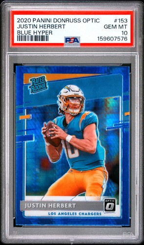 2020 Justin Herbert [Blue Hyper] #153