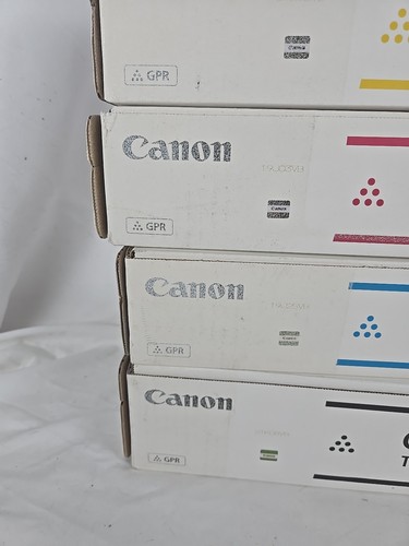 New Canon GPR-55 Multi-Pack Toner 4-Pack Black, Yellow, Magenta, Cyan - 第 3/22 張圖片
