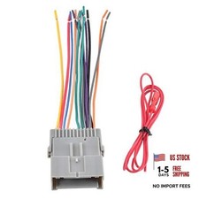 Car Stereo Radio Wiring Harness Connector Adapter Compatible with Select