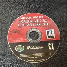 STAR WARS ROGUE LEADER NINTENDO GAMECUBE DISC ONLY VERY GOOD CONDITION