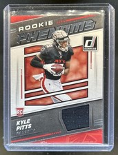 2021 Panini Donruss Kyle Pitts Phenom RC #RPJ-KPI Falcons Rookie