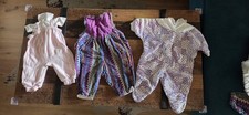 Vintage Babykleidung 80er Jahre Retro M&auml;dchen Kleidungspaket Gr. 56&ndash;92