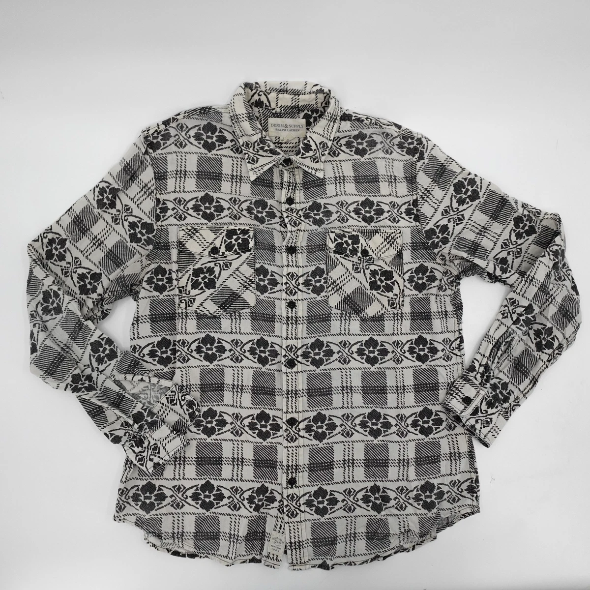 Denim & Supply Ralph Lauren Floral Casual Button-Down Shirts for