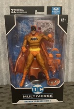 McFarlane DC Multiverse - BATMAN ORANGE SUIT - Red Platinum Edition CHASE