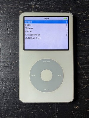 Apple iPod classic video 5 Generation 5g Weiß (256 GB) 30 GB A1136 Flash #6