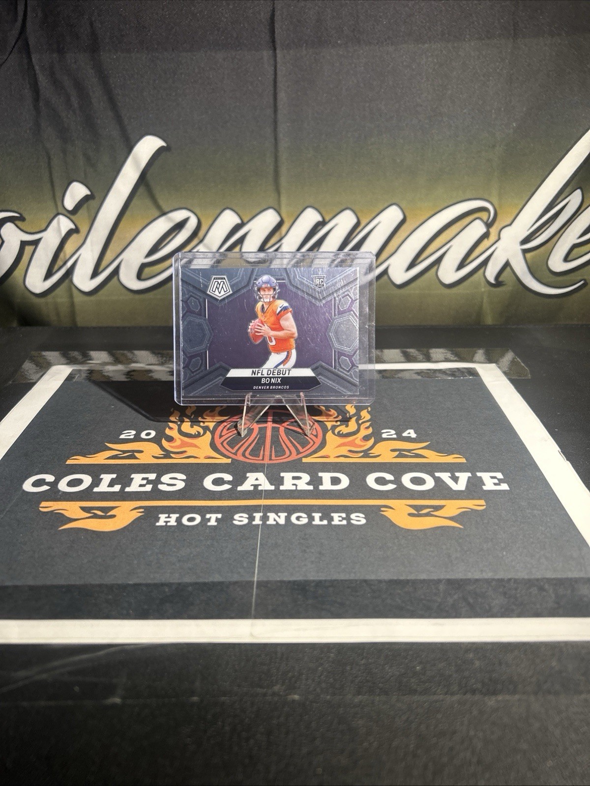 2024 Panini Mosaic - NFL Debut Bo Nix #271 Silver Prizm (RC)