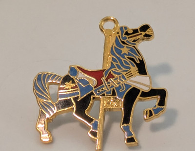 Carousel Horse Multi-Colored Lapel Pin