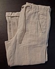 "TASSO ELBA"  ISLAND DRAW STRING LINEN TROUSERS  Men's M. Mint! Sony Wardrobe — photo 3