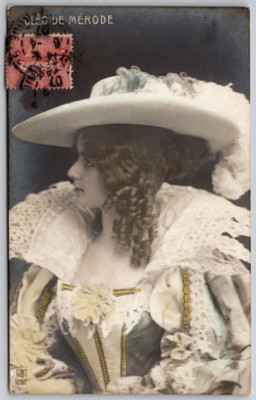 Cleo de Merode Carte Postale Postcard