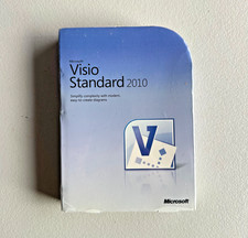 Microsoft Visio Standard 2010 Brand NEW SEALED Retail Box