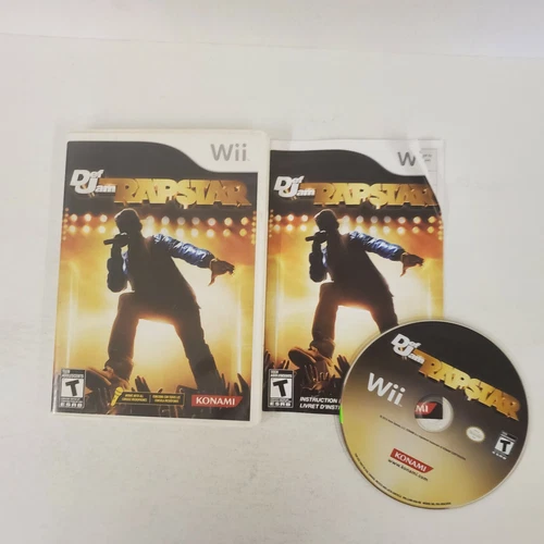 Def Jam Rapstar (Nintendo Wii Wii U) GAME COMPLETE 2PAC 50 CENT SNOOP LIL WAYNE+