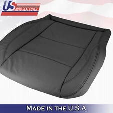 2004 - 2010 For Infinity QX56 Passenger Side Bottom Leather Seat Cover in Black