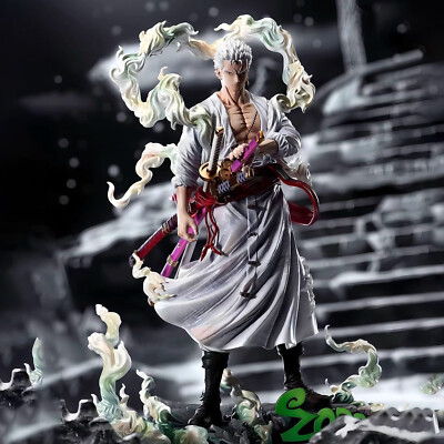 One Piece Nika Roronoa Zoro Cosplay Figure PVC 30CM Statue Toy