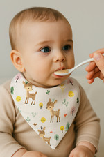 3-Pack Muslin Baby Bandana Bibs   Soft Cotton Drool Bibs for Boys  Girls