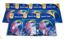 Little Tikes Inflatable Beach Balls 12" Lot of 7 NEW 2010