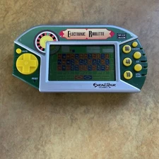 Excalibur Electronic Roulette Handheld Game Tested Working 