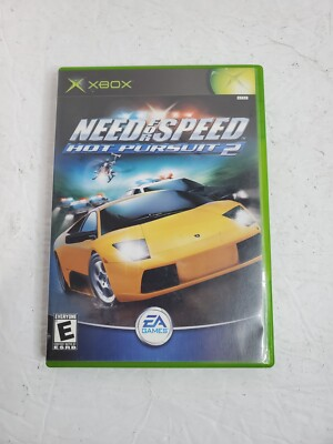 #ad Need for Speed: Hot Pursuit 2 Microsoft Xbox 2002 w Manual USED $4.27