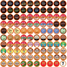 Two Rivers Flavored Coffee Pods Variety Sampler Pack, 2.0 Keurig , 100 COUNT