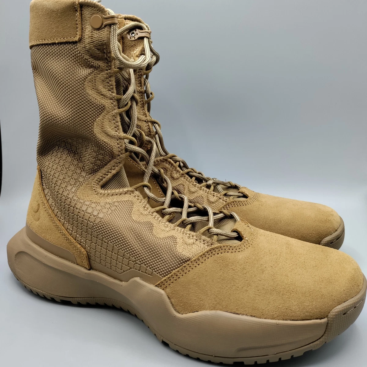 NIKE SFB B1 LEATHER TACTICAL BOOTS COYOTE SIZE 9 BRAND NEW